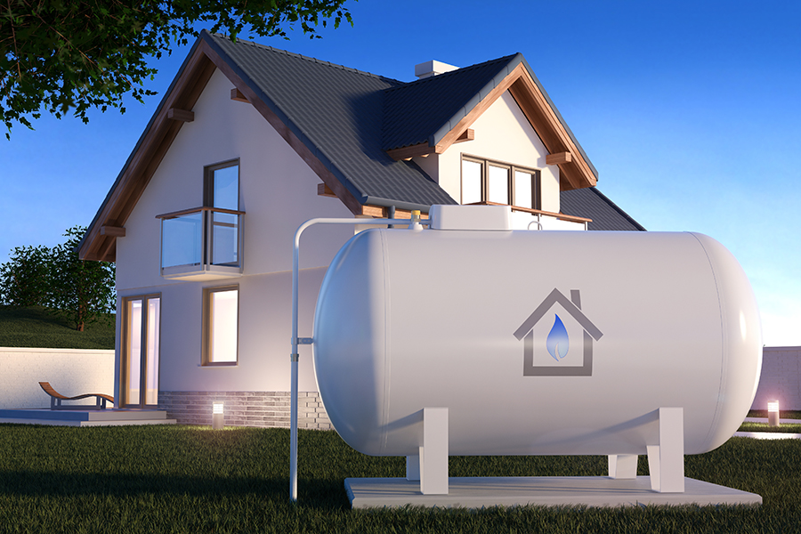 An LPG tank in the garden can give you a certain type and degree of independence. An alternative to natural gas is definitely LPG, but it depends on the application.